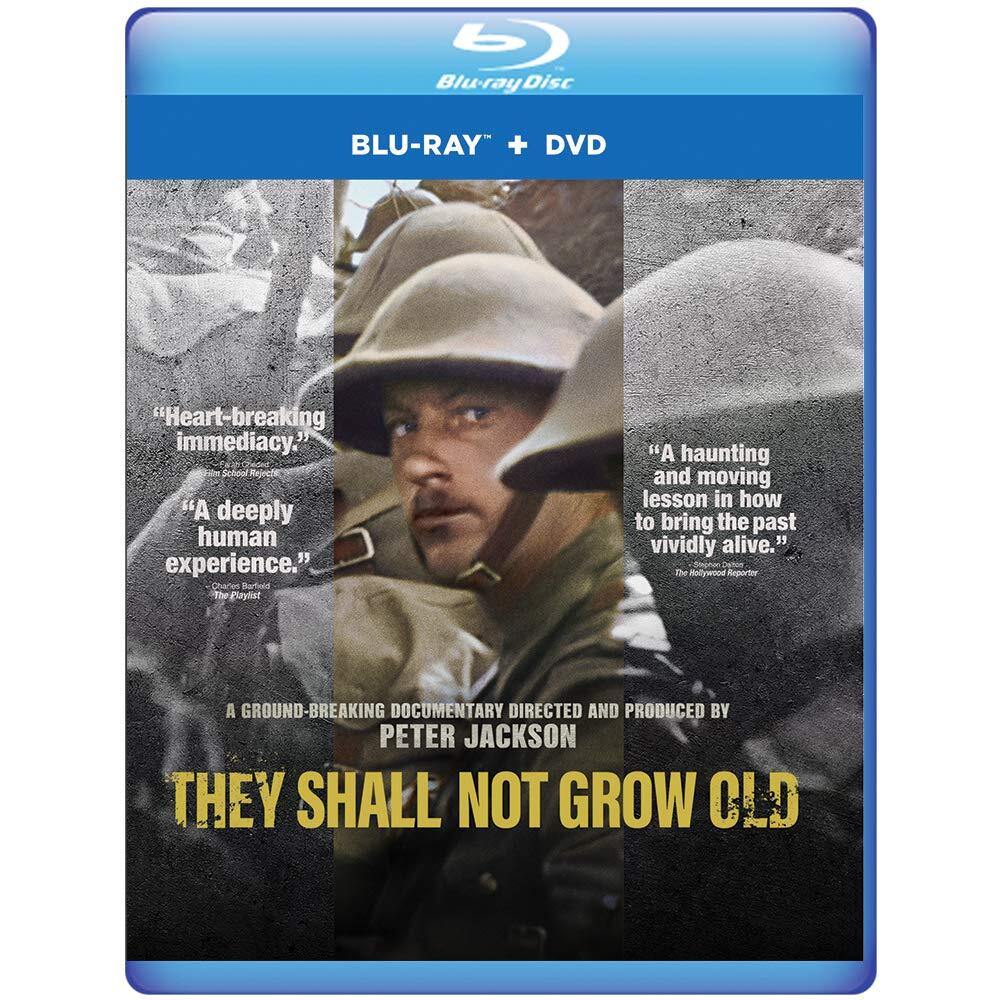 They Shall Not Grow Old [Blu Ray + DVD] (Blu-ray) Peter Jackson