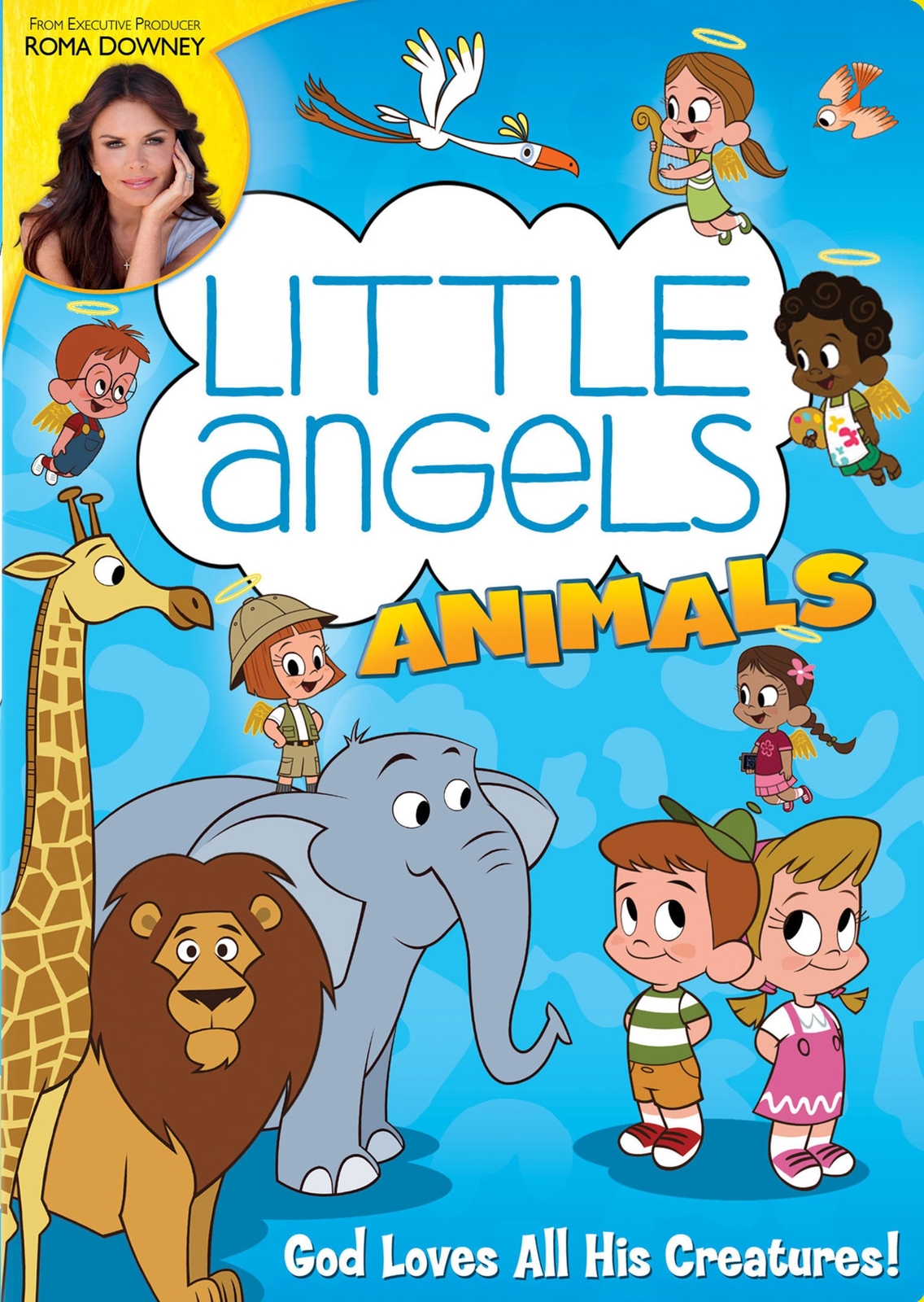 LITTLE ANGELS - Little Angels Animals by Downey, Roma  (1 CD) (DVD)