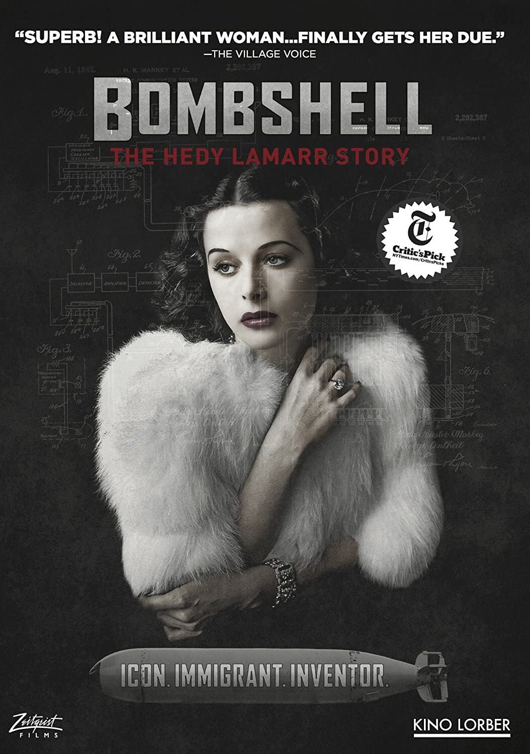 Bombshell: Hedy Lamar (DVD) Nino Amareno Charles Amirkhanian Jeanine Basinger