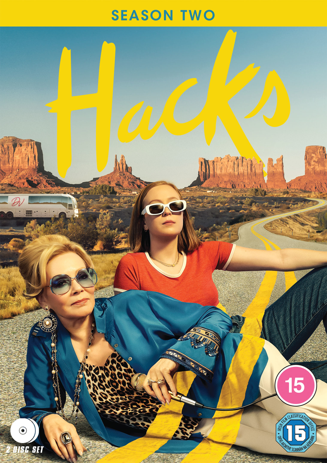 Hacks: Season Two (DVD) Jean Smart Hannah Einbinder Rose Abdoo Mark Indelicato