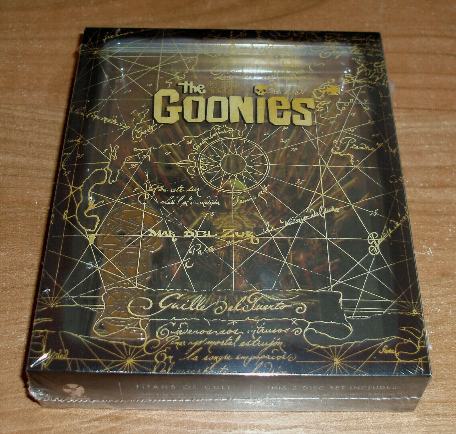 Los Goonies Titans Of Cult (The Goonies) 4K UHD+Blu-Ray Steelbook Nuovo Azione