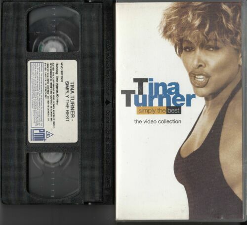 TINA TURNER - SIMPLY THE BEST (1993) VHS NUOVA NON SIGILLATA