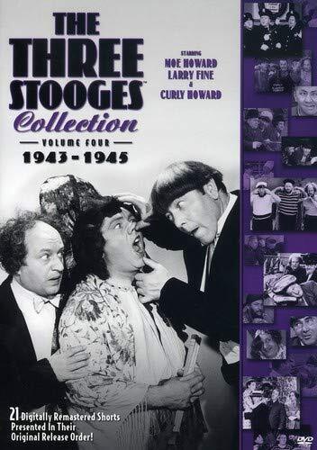 The Three Stooges Collection, Vol. 4: 1943-1945 (DVD) Moe Howard Larry Fine