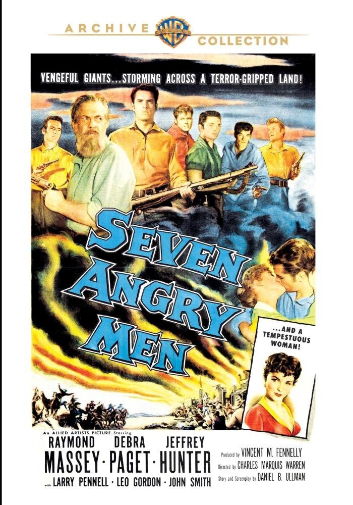 Seven Angry Men (DVD) John Smith Larry Pennell Leo Gordon Raymond Massey