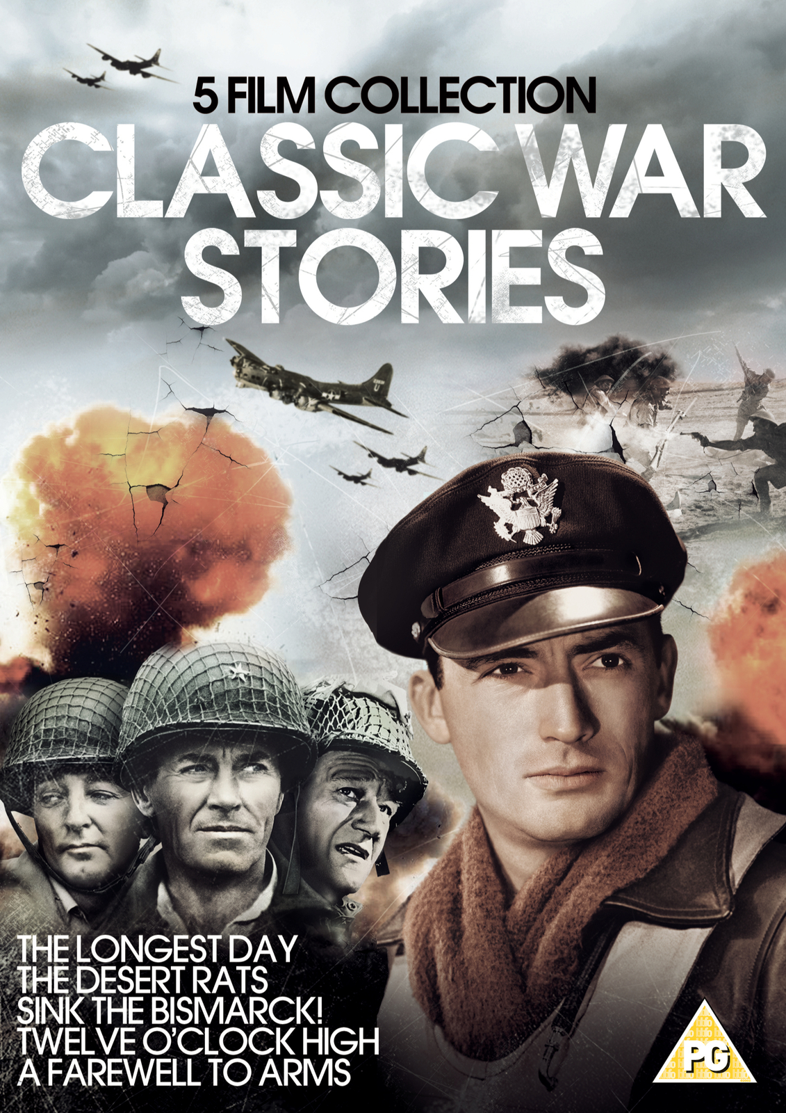 Classic War Collection (DVD) Jennifer Jones Vittorio De Sica Paul Anka Fabian
