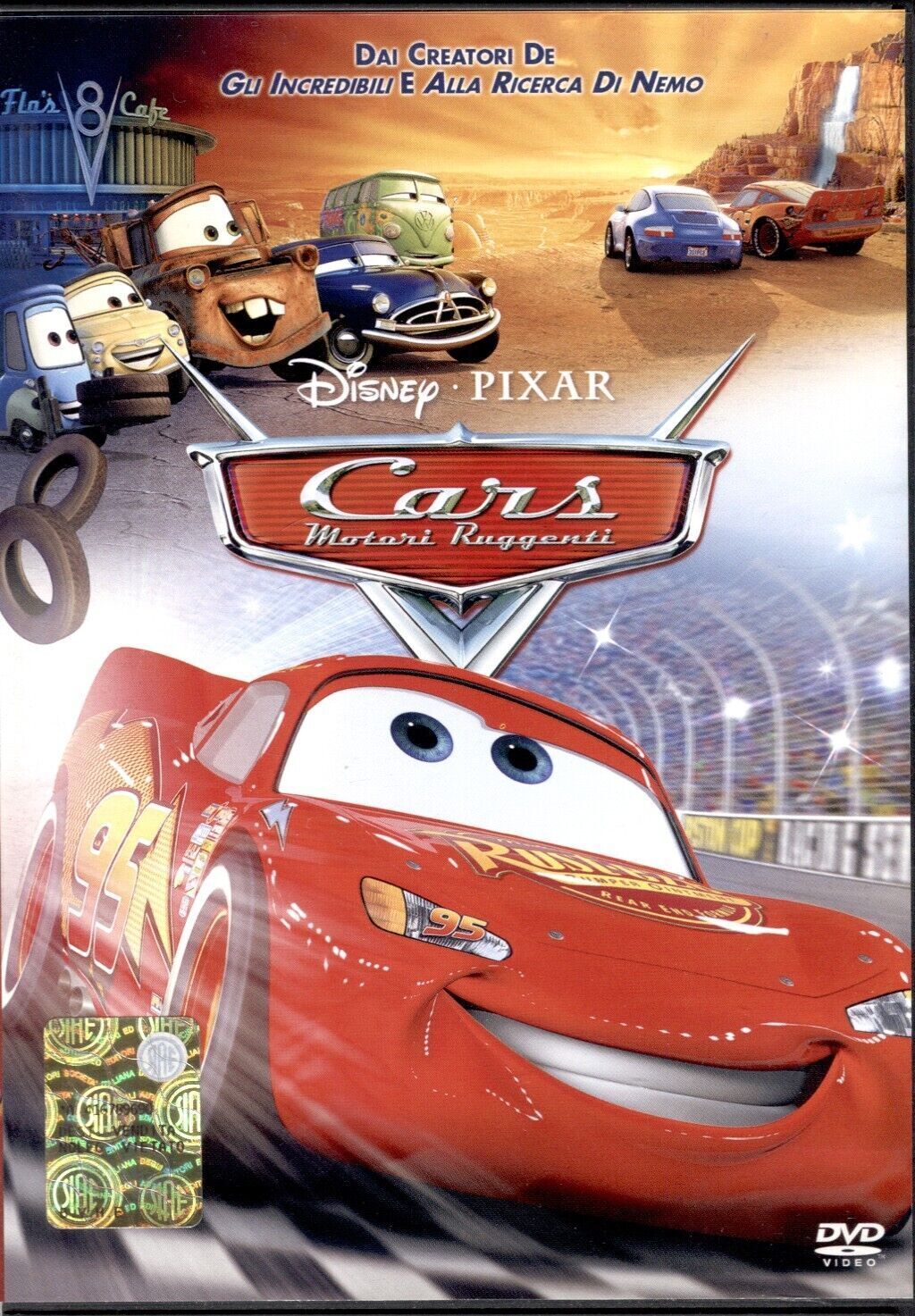 Cars Motori Ruggenti - Walt Disney Pixar Dvd Nuovo