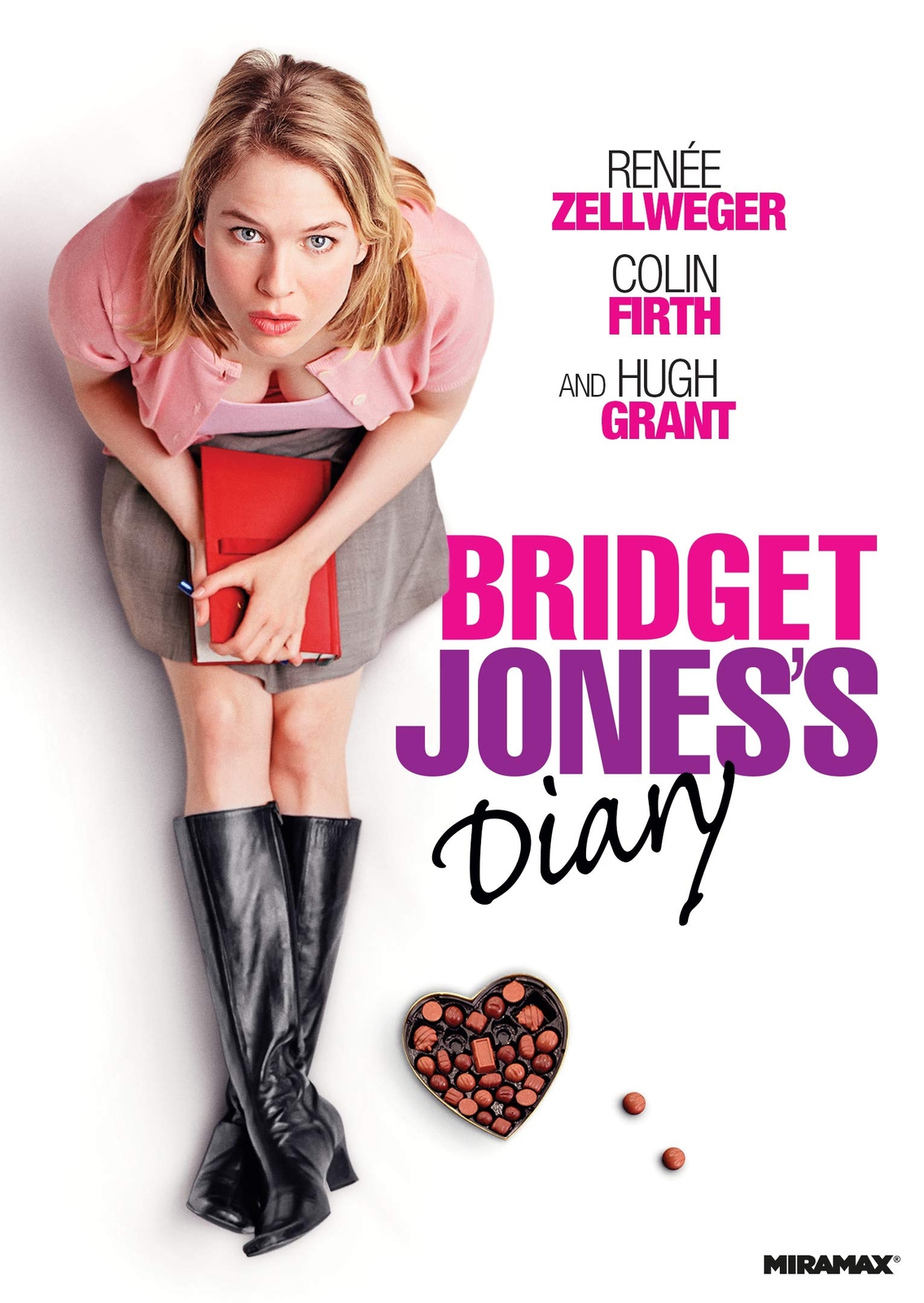 Bridget Jones's Diary (DVD) Renée Zellweger Hugh Grant Colin Firth Gemma Jones