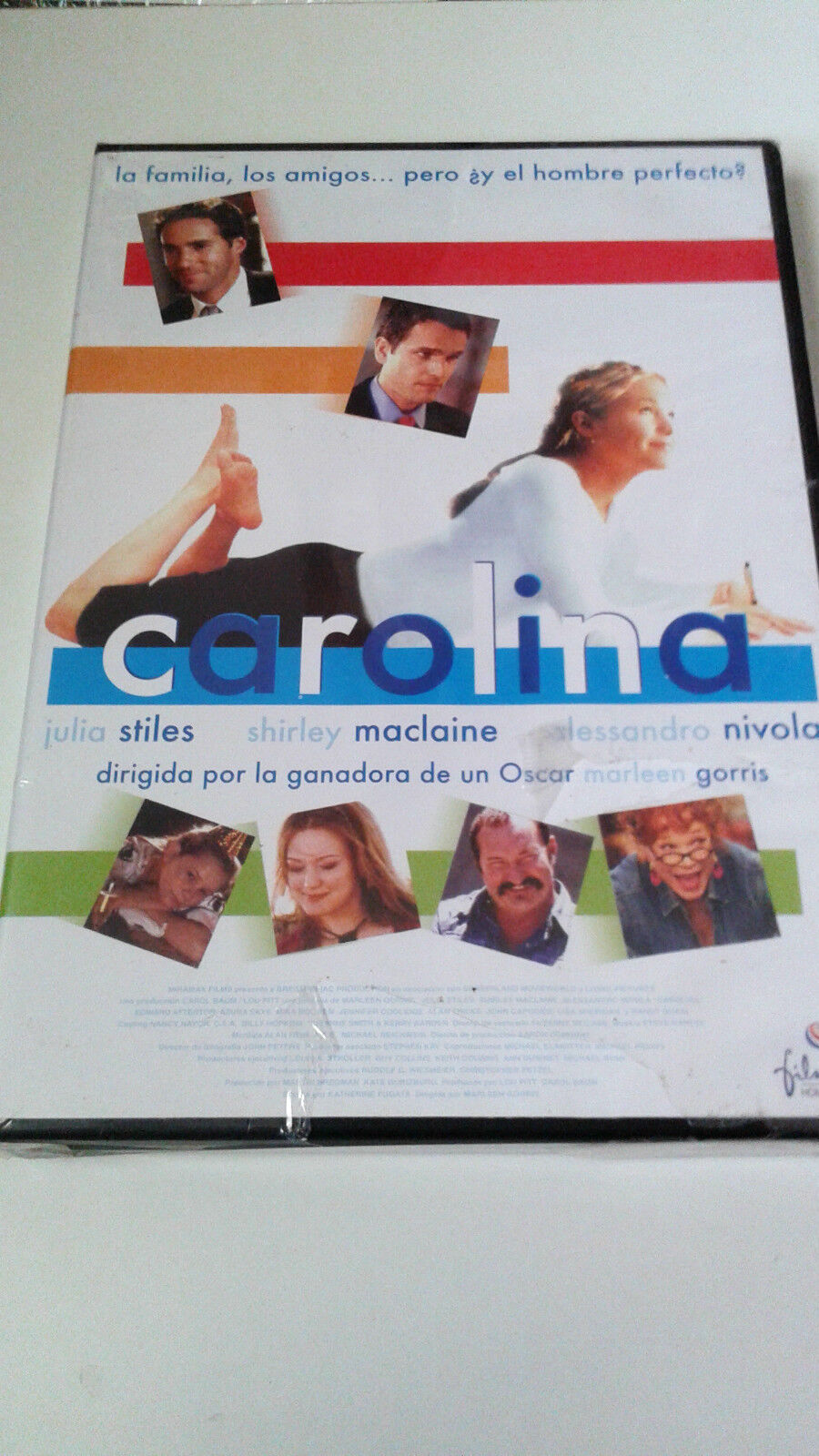 DVD " Carolina " Sigillata Julia Stiles Shirley Maclaine Marleen Gorris