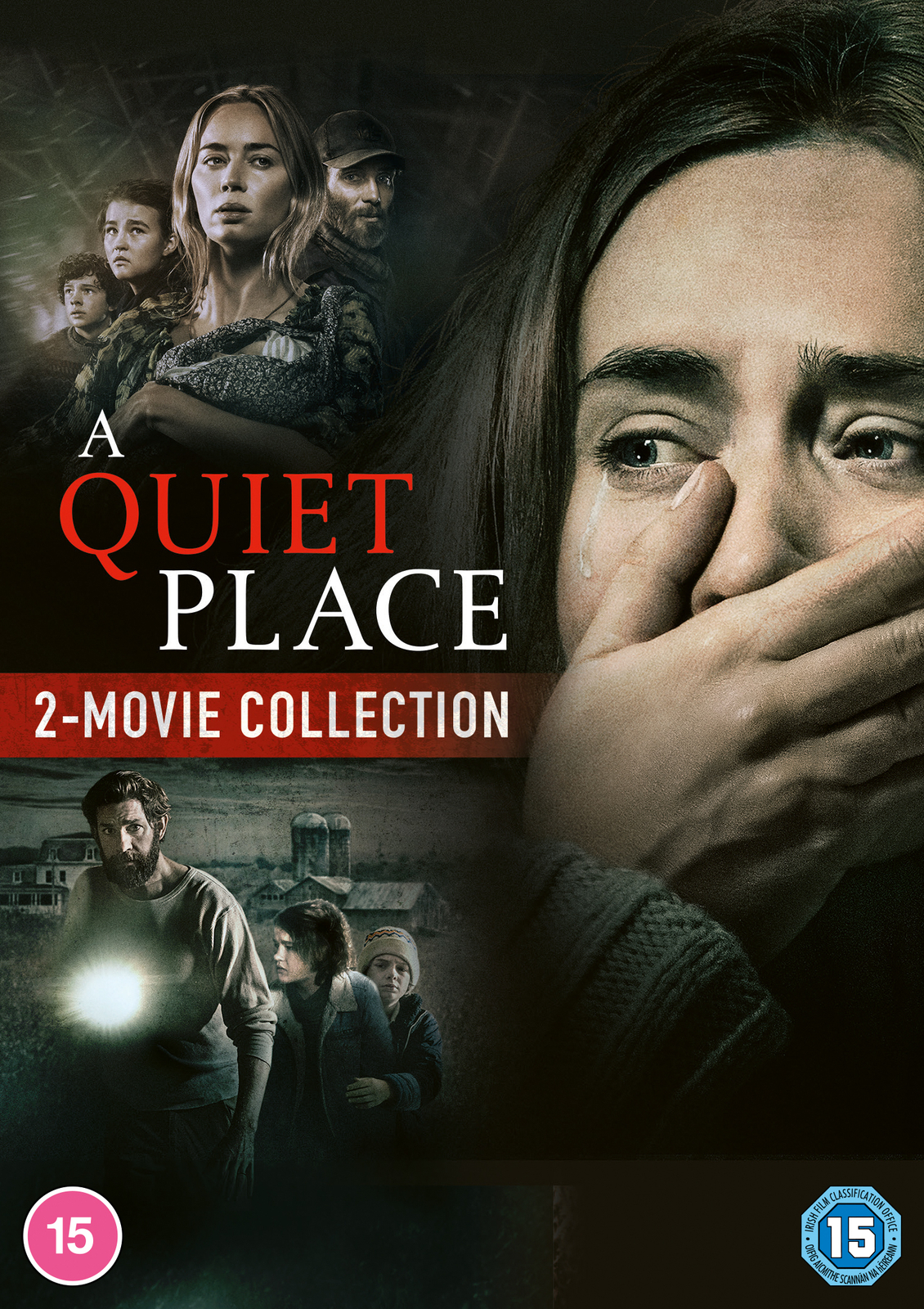 A Quiet Place: 2-movie Collection (DVD) John Krasinski Evangelina Cavoli
