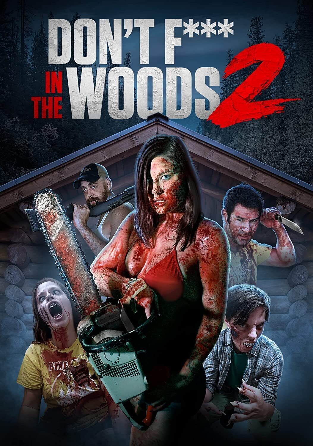Don't F*** In The Woods 2 (DVD) Brandy Mason Kaylee Williams Julie Anne Prescott