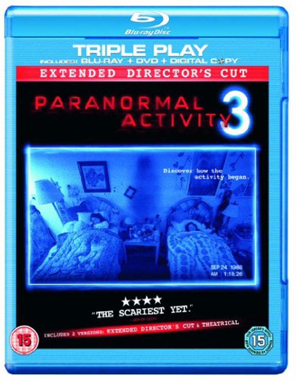 Paranormal Activity 3 Triple Play (2 Blu-Ray) [Edizione in lingua inglese]...