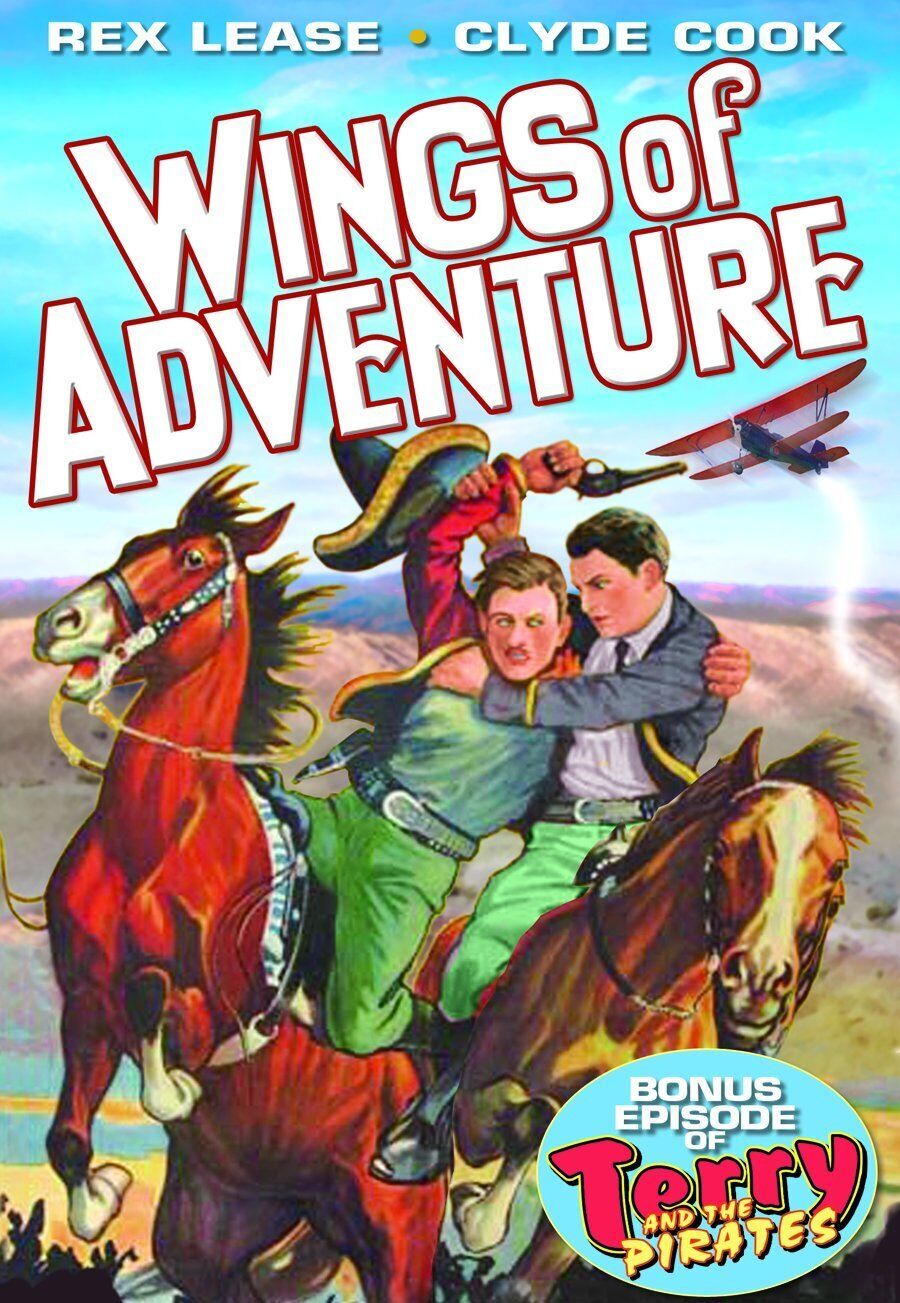 Wings of Adventure (DVD) Rex Lease Clyde Cook Armida