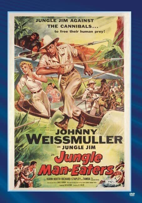 Jungle Man-eaters (DVD) Bernard Hamilton Johnny Weissmuller Karin Booth