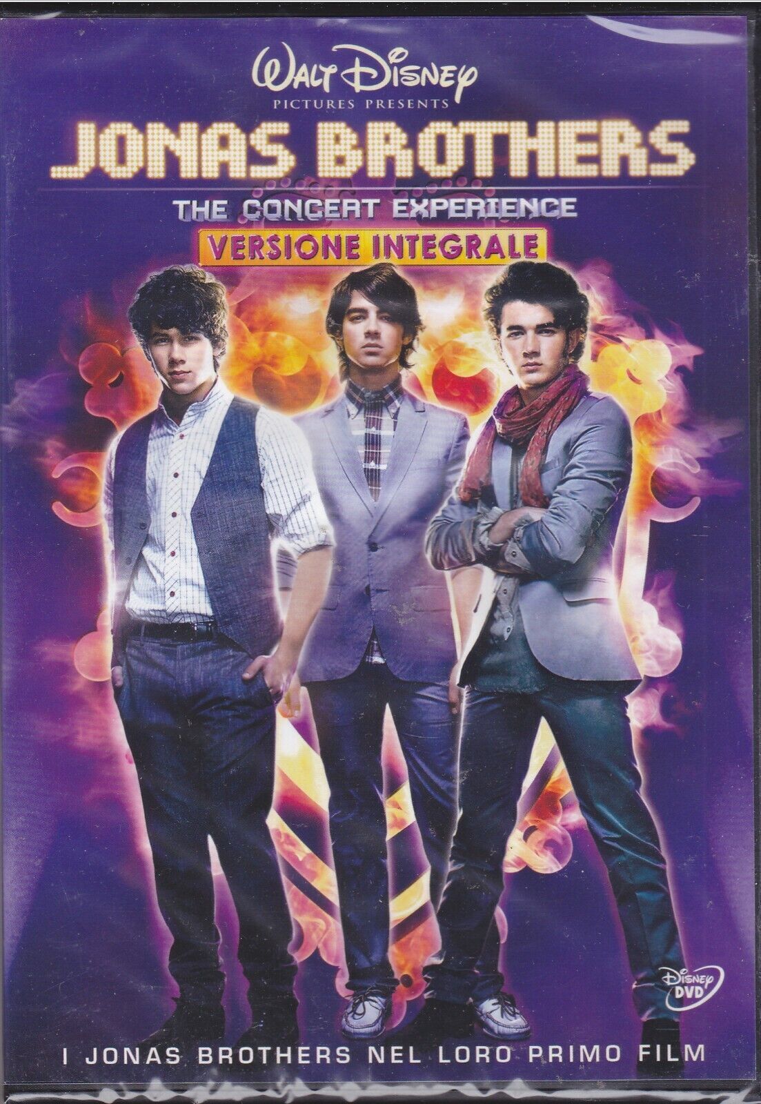 Dvd Disney JONAS BROTHERS - THE CONCERT EXPERIENCE nuovo 2009