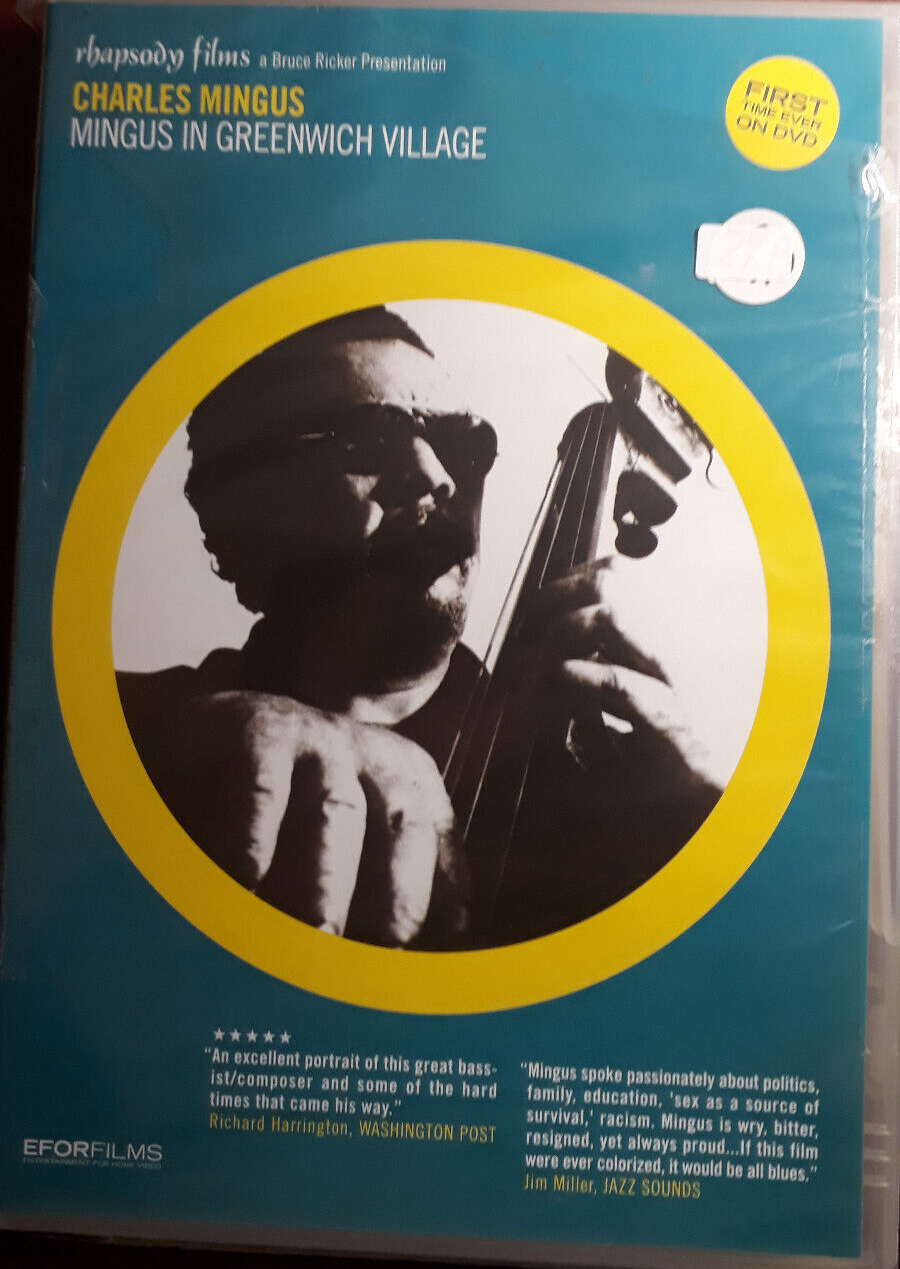 CHARLES MINGUS- IN GREENWICH VILLAGE *DVD BRAND NEW SEALED NUOVO SIGILLATO