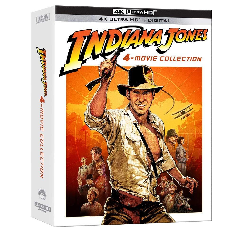 INDIANA JONES 4 MOVIE COLLECTION (Blu-ray)