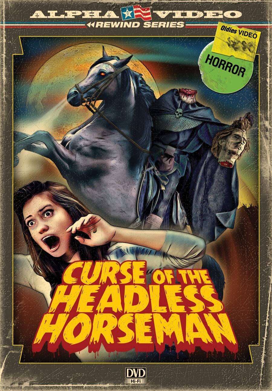 Curse of The Headless Horseman (Retro Cover Art ) (DVD) Marland Proctor
