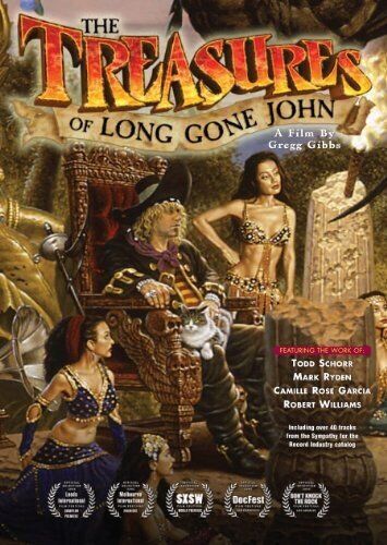 The Treasures Of Long Gone John (DVD) Long Gone John Robert Williams Todd Schorr