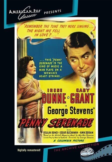Penny Serenade (DVD) Irene Dunne Beulah Bondi Cary Grant