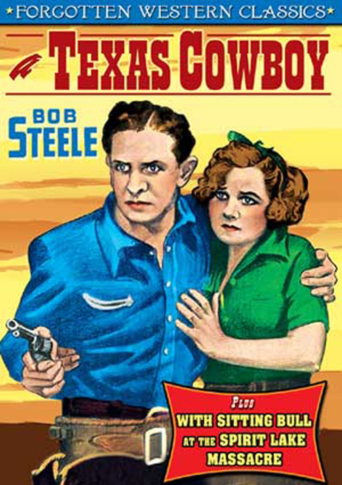 Texas Cowboy (1929) / With Sitting Bull at the Spirit Lake Massacre (1927) (DVD)