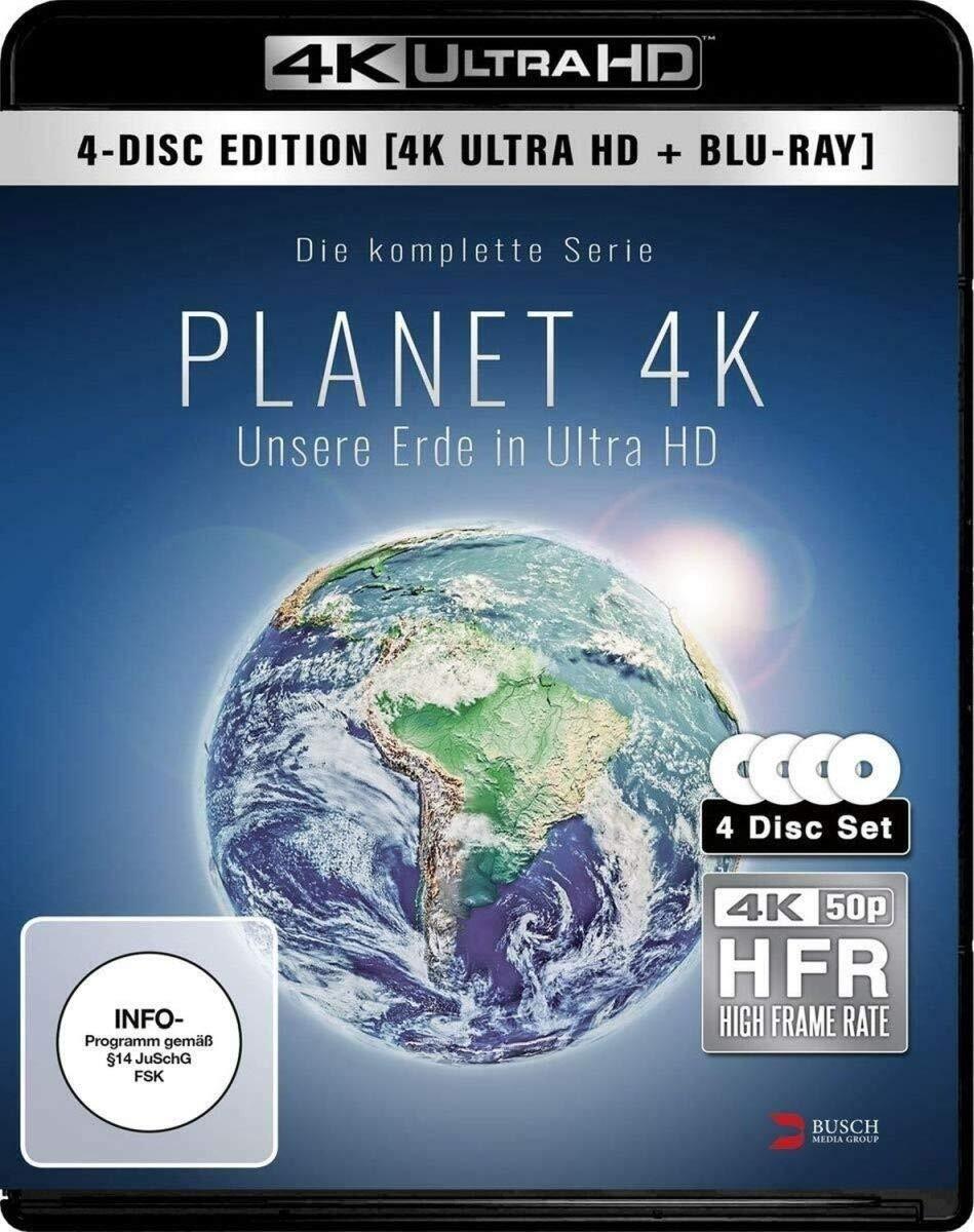 Planet 4K - Unsere Erde in Ultra-HD (2 x 4K Ultra-HD-BD + 2 x B (4K UHD Blu-ray)