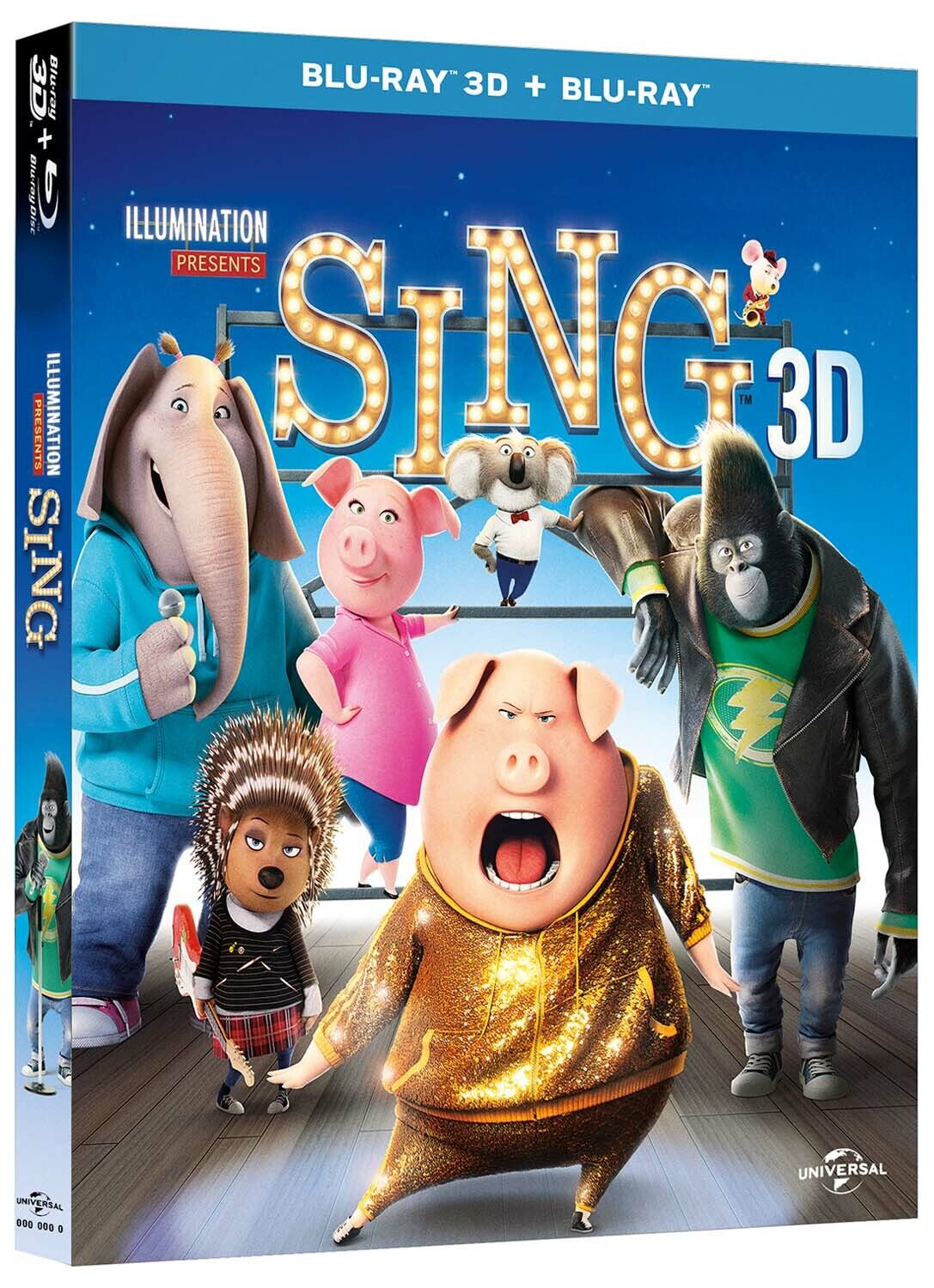 Sing (3D) (Blu-Ray 3D + Blu-Ray) UNIVERSAL PICTURES