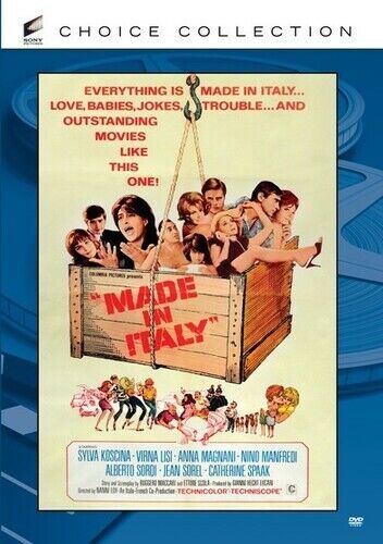Fatto IN Italia DVD 1965 Marina Berti , Lando Buzzanca,Nino Manfredi,Claudio