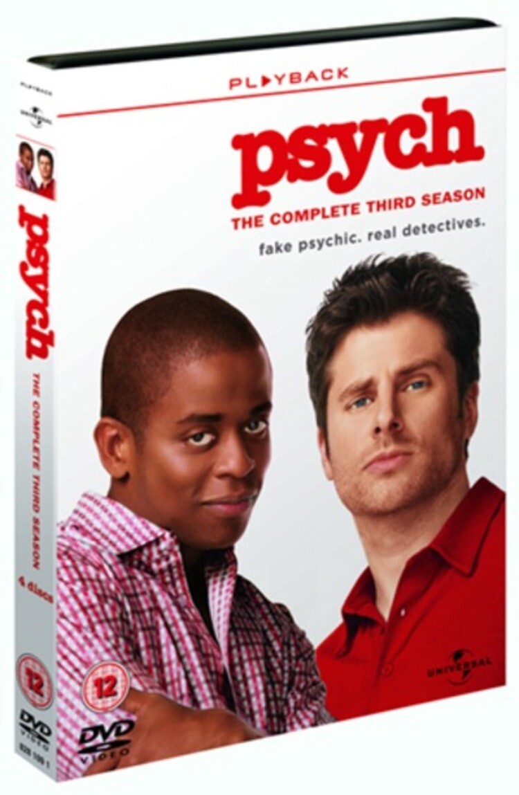 Psych: The Complete Third Season (DVD) Sage Brocklebank Kirsten Nelson Dule Hill
