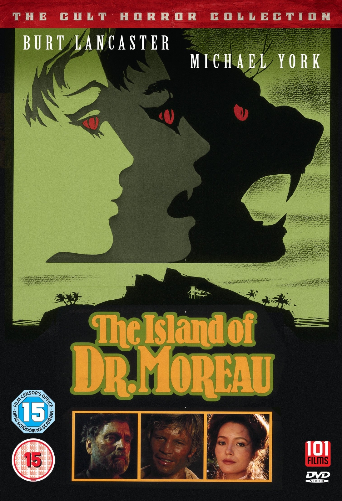 Island Of Dr Moreau (DVD) Burt Lancaster Michael York Nigel Davenport