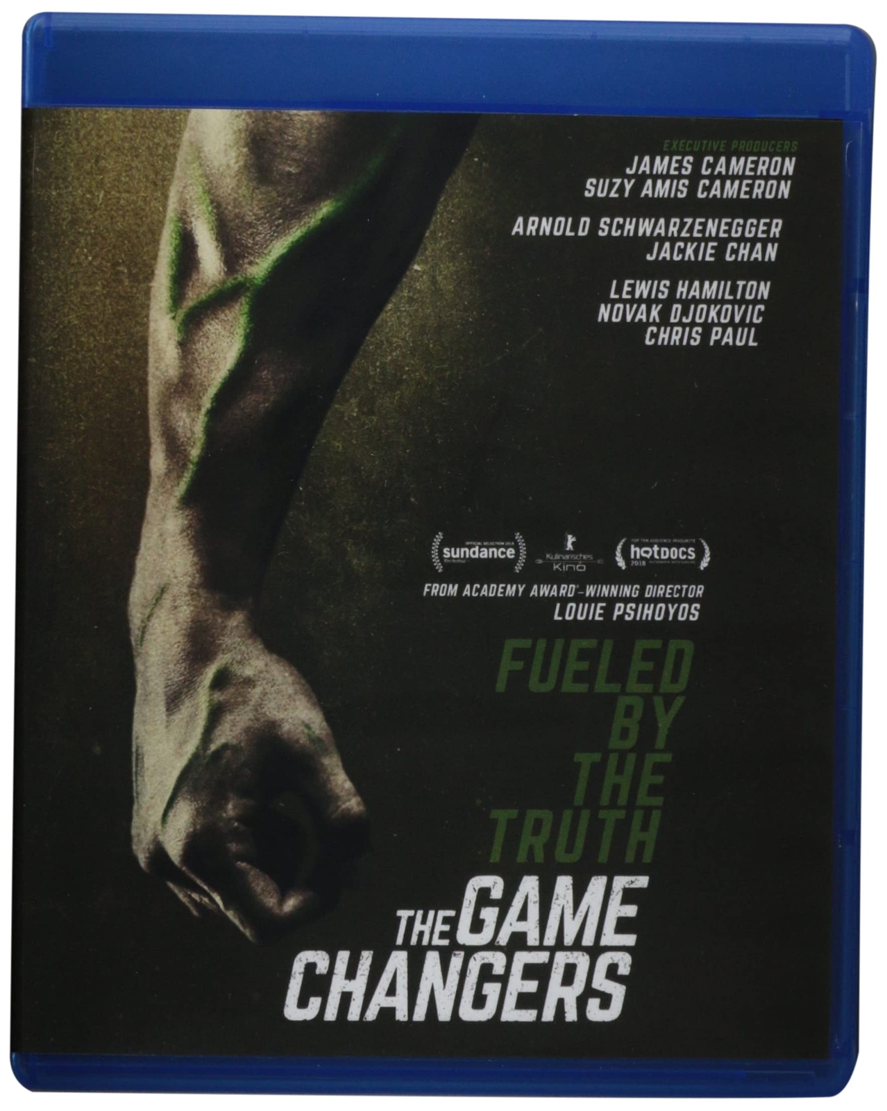The Game Changers (Blu-ray) Lewis Hamilton Novak Djokovic Arnold Schwarzenegger