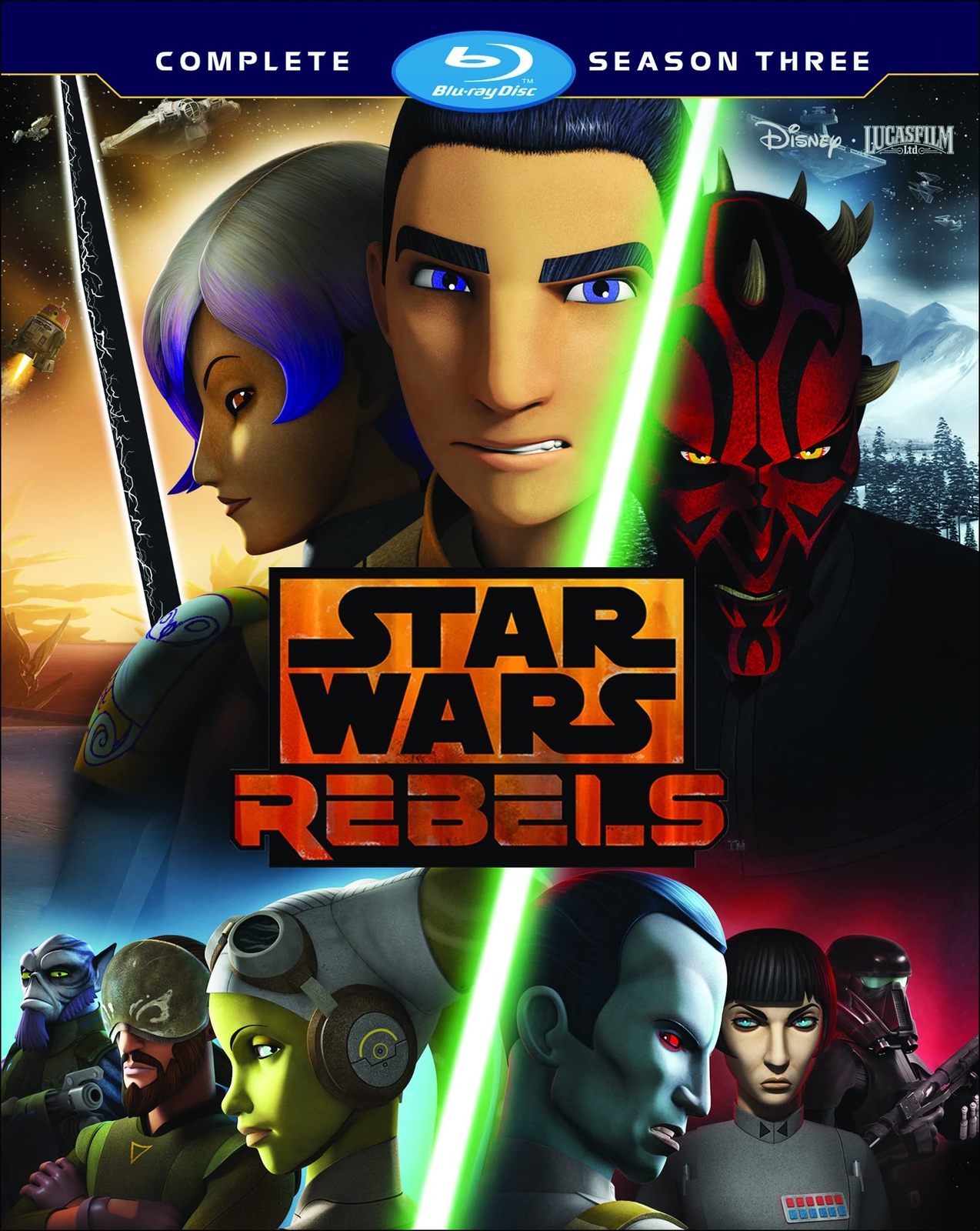 Star Wars Rebels: The Complete Season Three (Blu-ray)