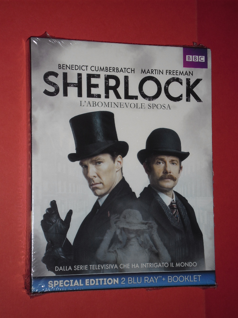 BLU-RAY- film- COFANETTO- SHERLOCK- con 2  blu-ray- DI:MARTIN FREEMAN-SIGILLATO
