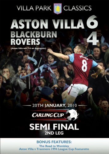 Aston Villa Vs. Blackburn Rovers - Carling Cup Semi-Final (DVD)