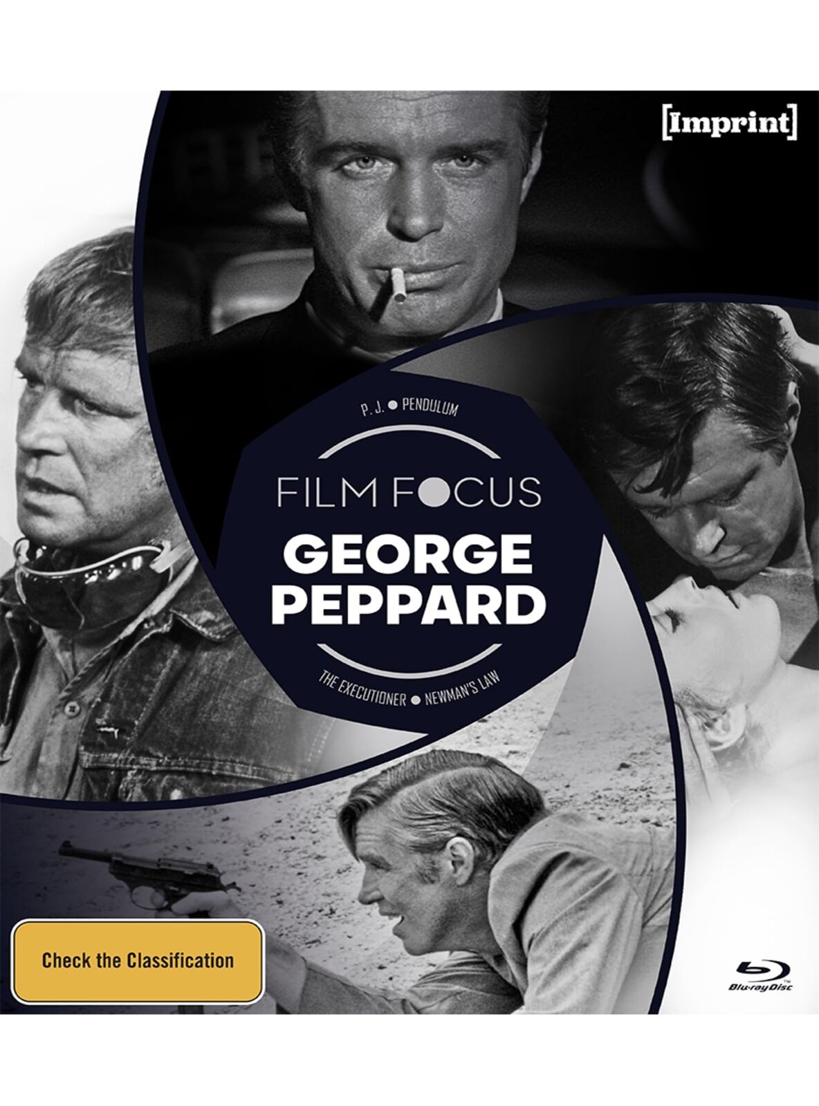 Film Focus: George Peppard 1968-1974 (Blu-ray) George Peppard