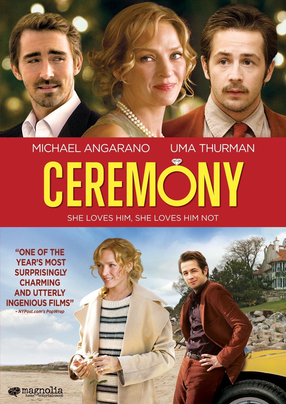 Ceremony (DVD) Michael Angarano Uma Thurman Reece Thompson Lee Pace Jake Johnson