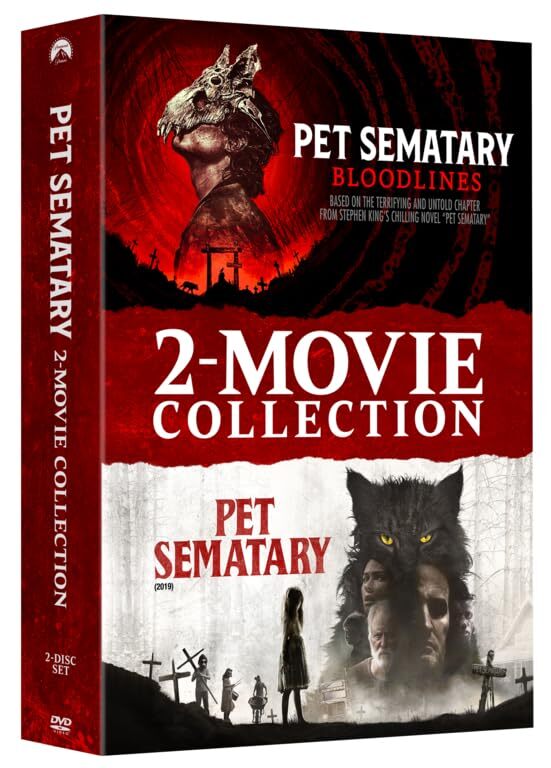 Pet Sematary 2-Movie Collection (DVD) John Lithgow Pam Grier Henry Thomas