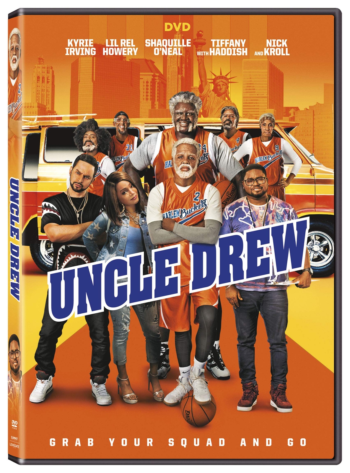 Uncle Drew DVD (DVD) Nick Kroll Kyrie Irving LilRel Howery Erica Ash