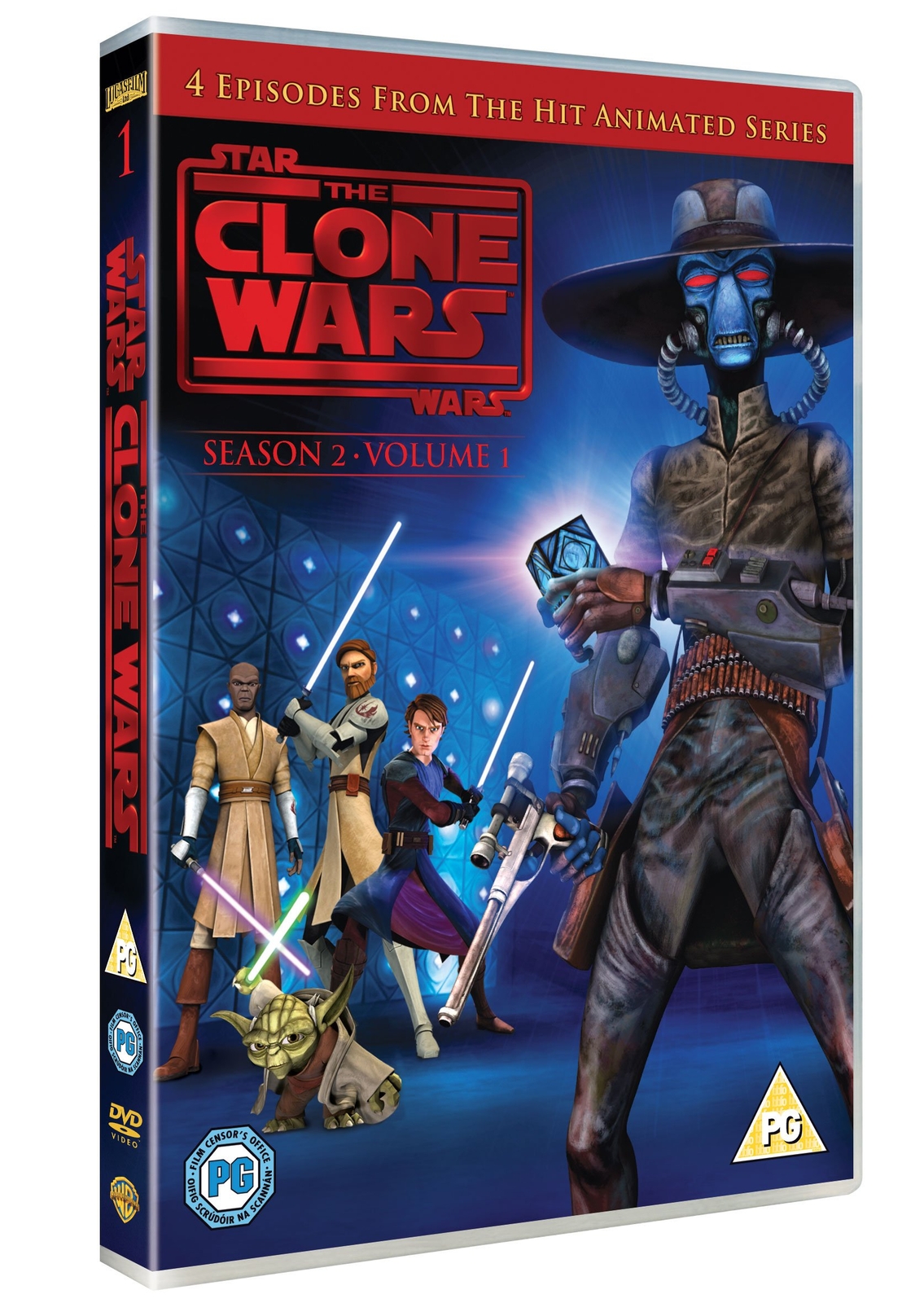 Star Wars: The Clone Wars - Season 2 Volume 1 (DVD) Various