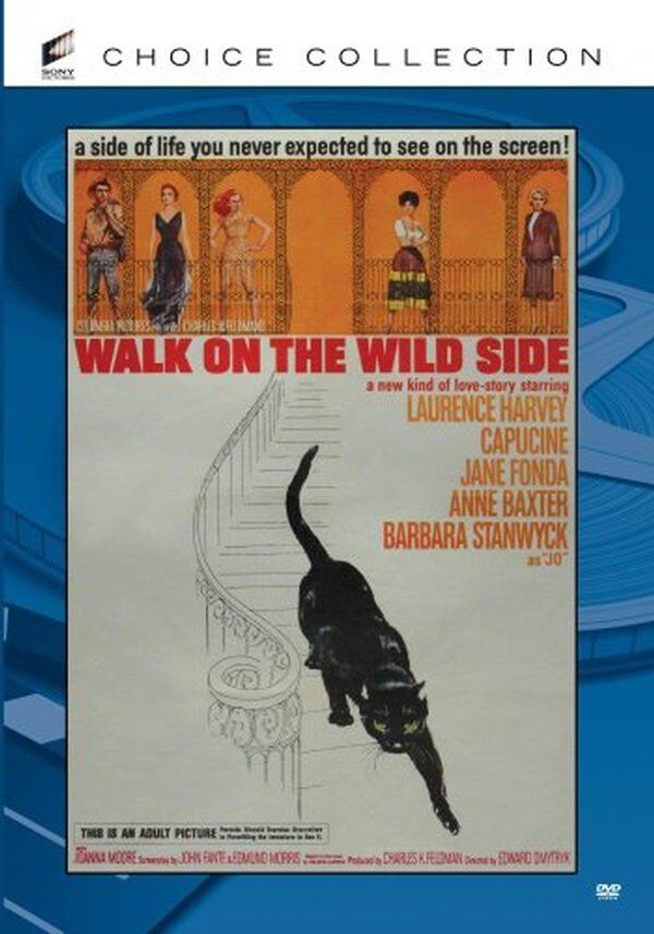 Passeggio On The Wild Lato DVD 1962 Anne Baxter, Jane Fonda Barbara Stanwyck