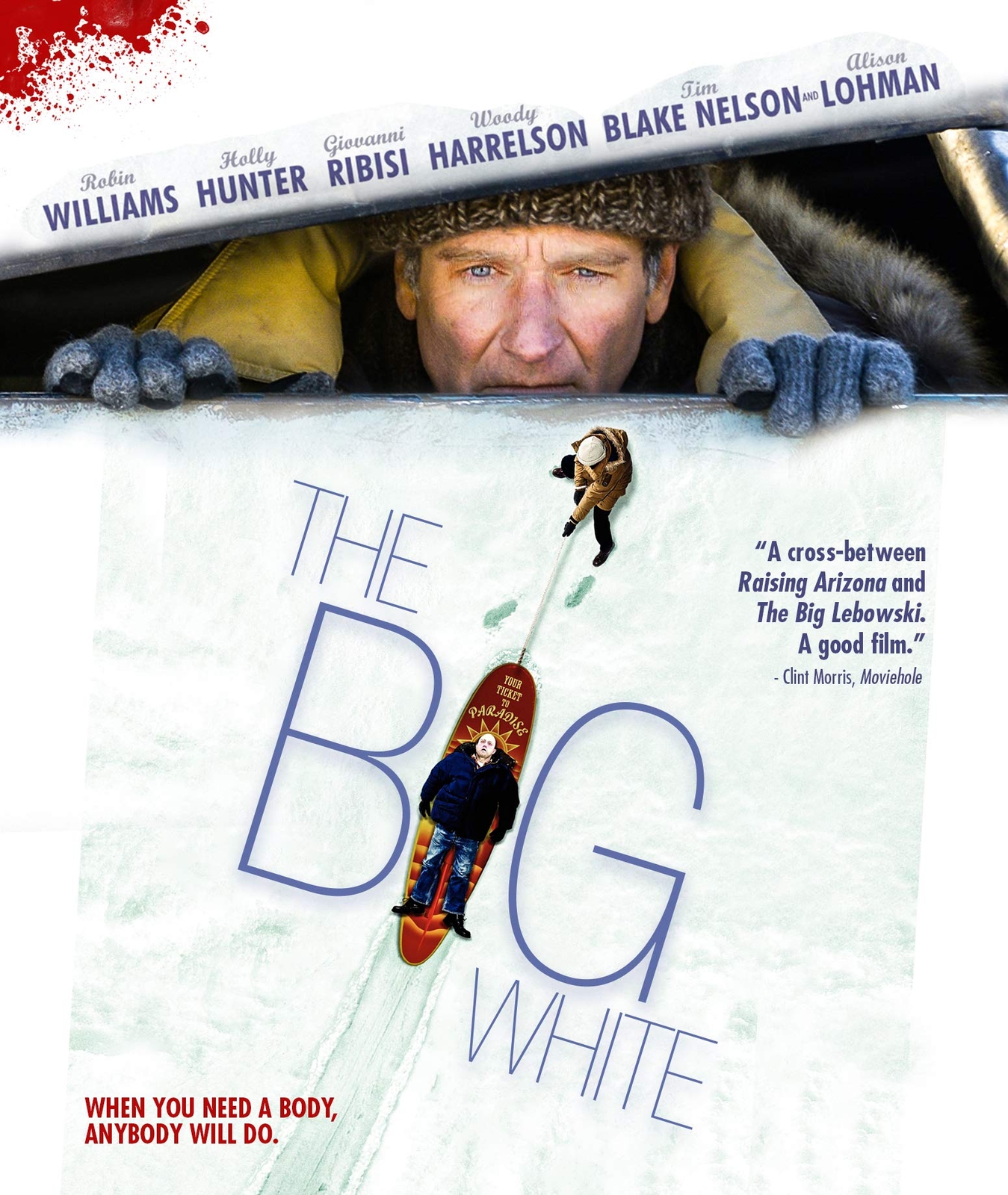 Big White, The (Blu-ray) Robin Williams Holly Hunter Giovanni Ribisi