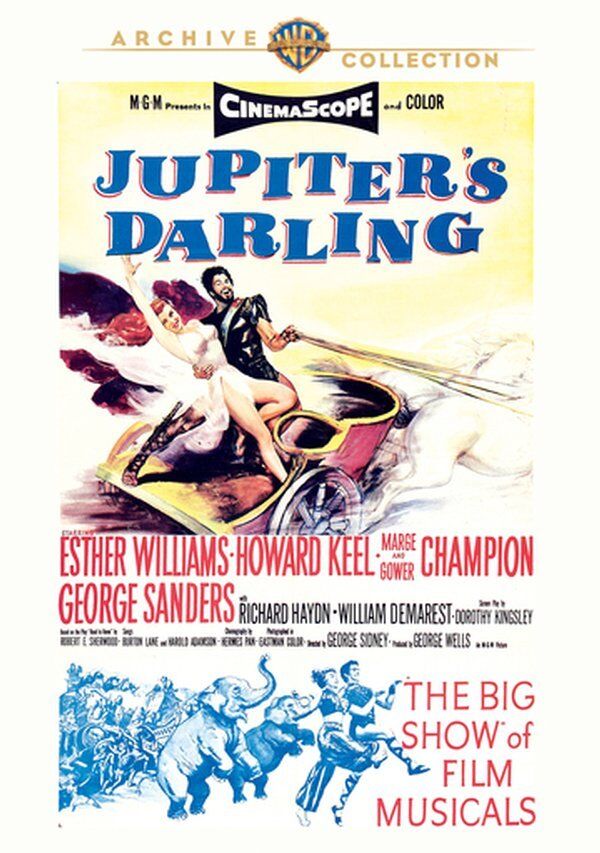 Jupiter's Darling DVD (1955) - Esther Williams, Howard Keel, Marge Champion