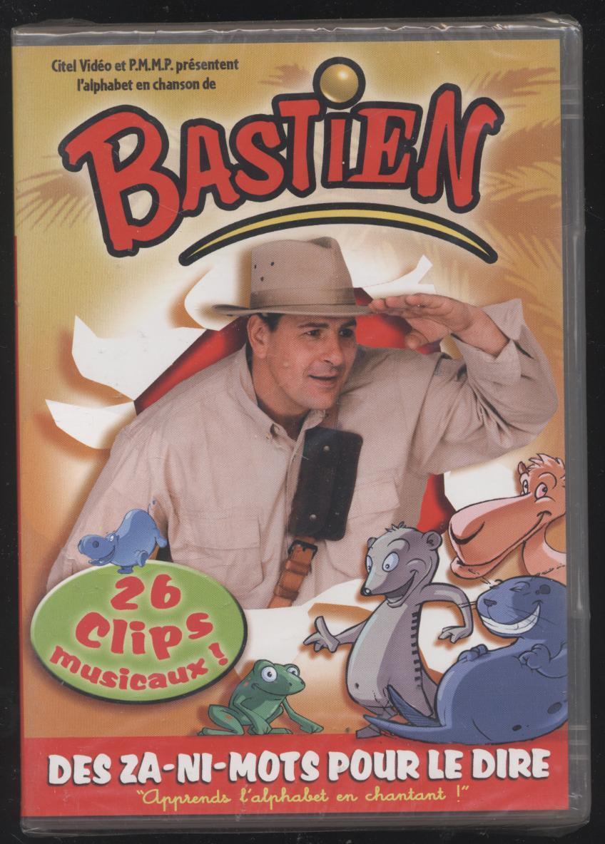 Nuova DVD Bastien Apprends Alfabeto IN Sonora Des Za-Ni-Mots Per Il Dire