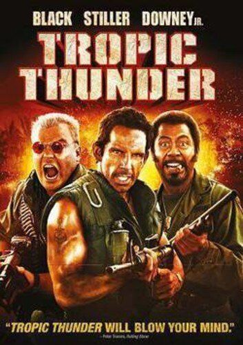 Tropic Thunder (DVD) Ben Stiller Jack Black Robert Downey Jr. Nick Nolte