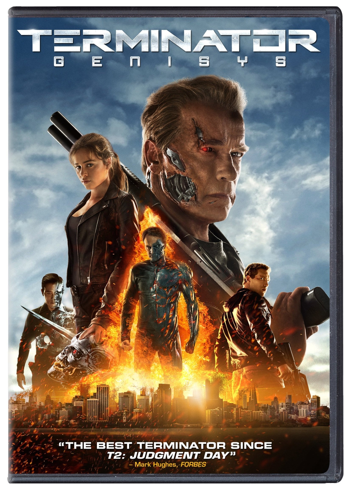 Terminator Genisys (DVD) Arnold Schwarzenegger Jason Clarke Emilia Clarke