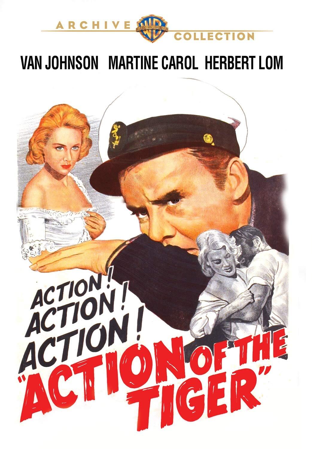 Action Of The Tiger (DVD) Jose Nieto Martine Carol Sean Connery Van Johnson