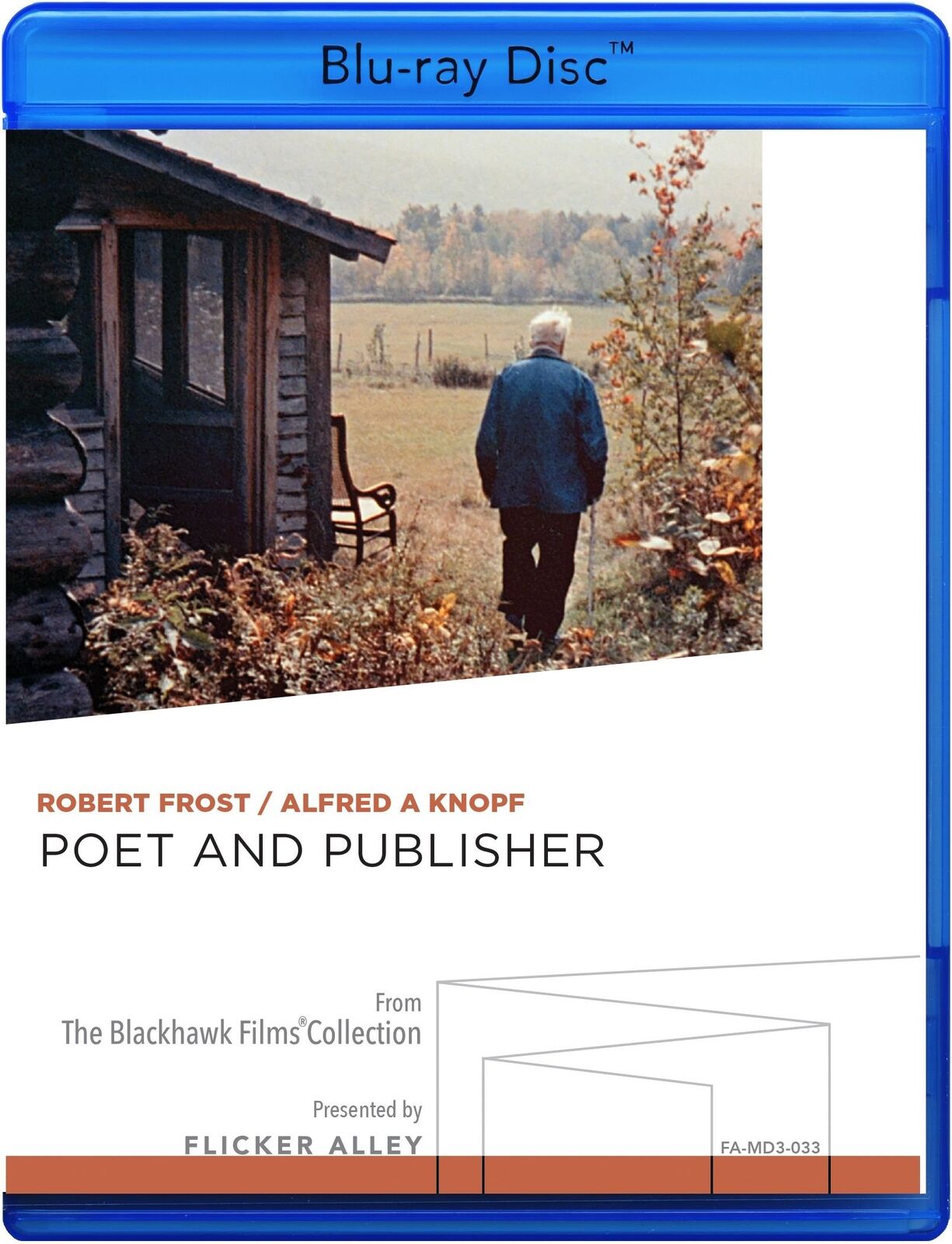 Poet and Publisher (Blu-ray) Alfred A. Knopf Robert Frost