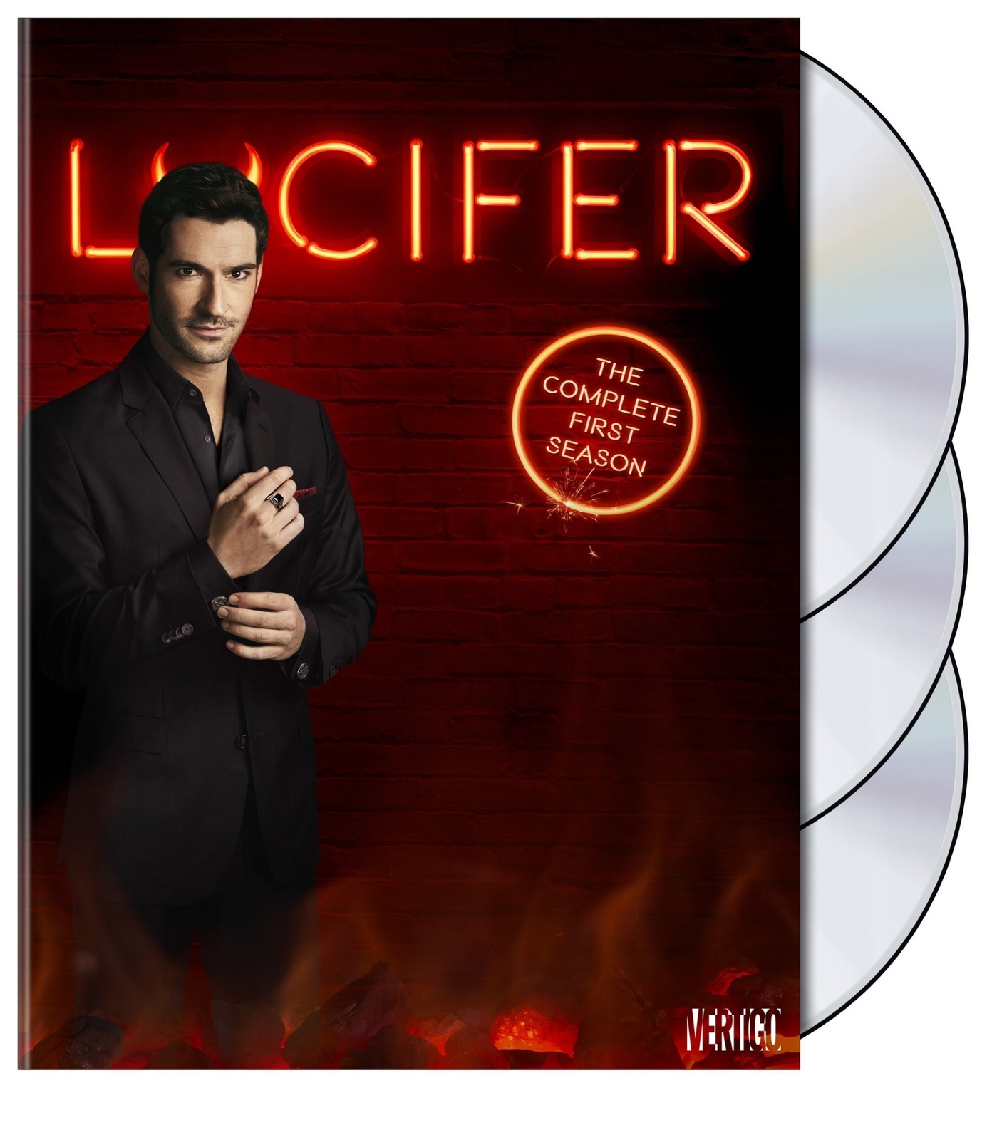 Lucifer: The Complete First Season (DVD) Tom Ellis Lauren German