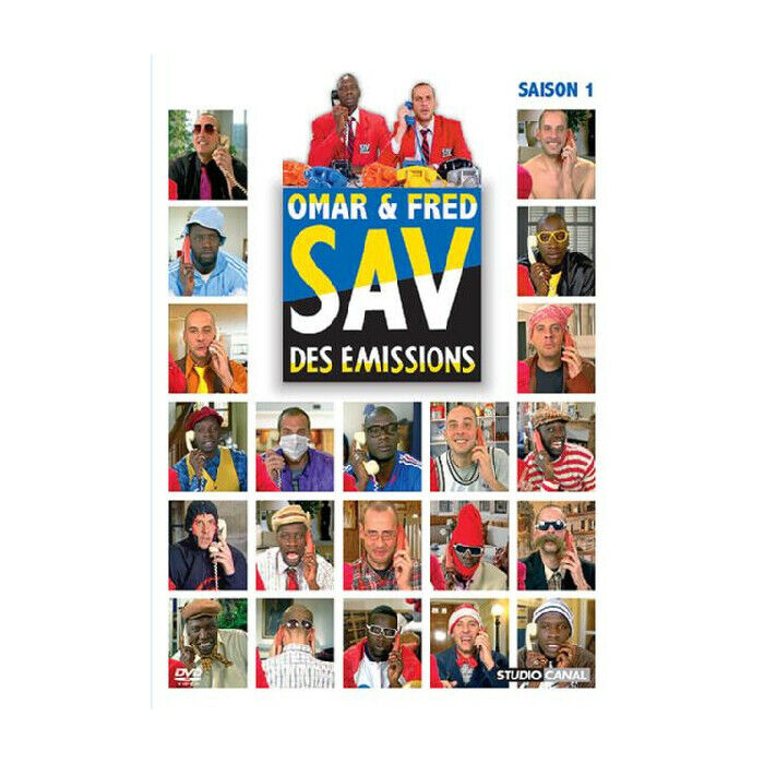 Omar & Fred Sav Des Emissioni Stagione 1 DVD Nuova