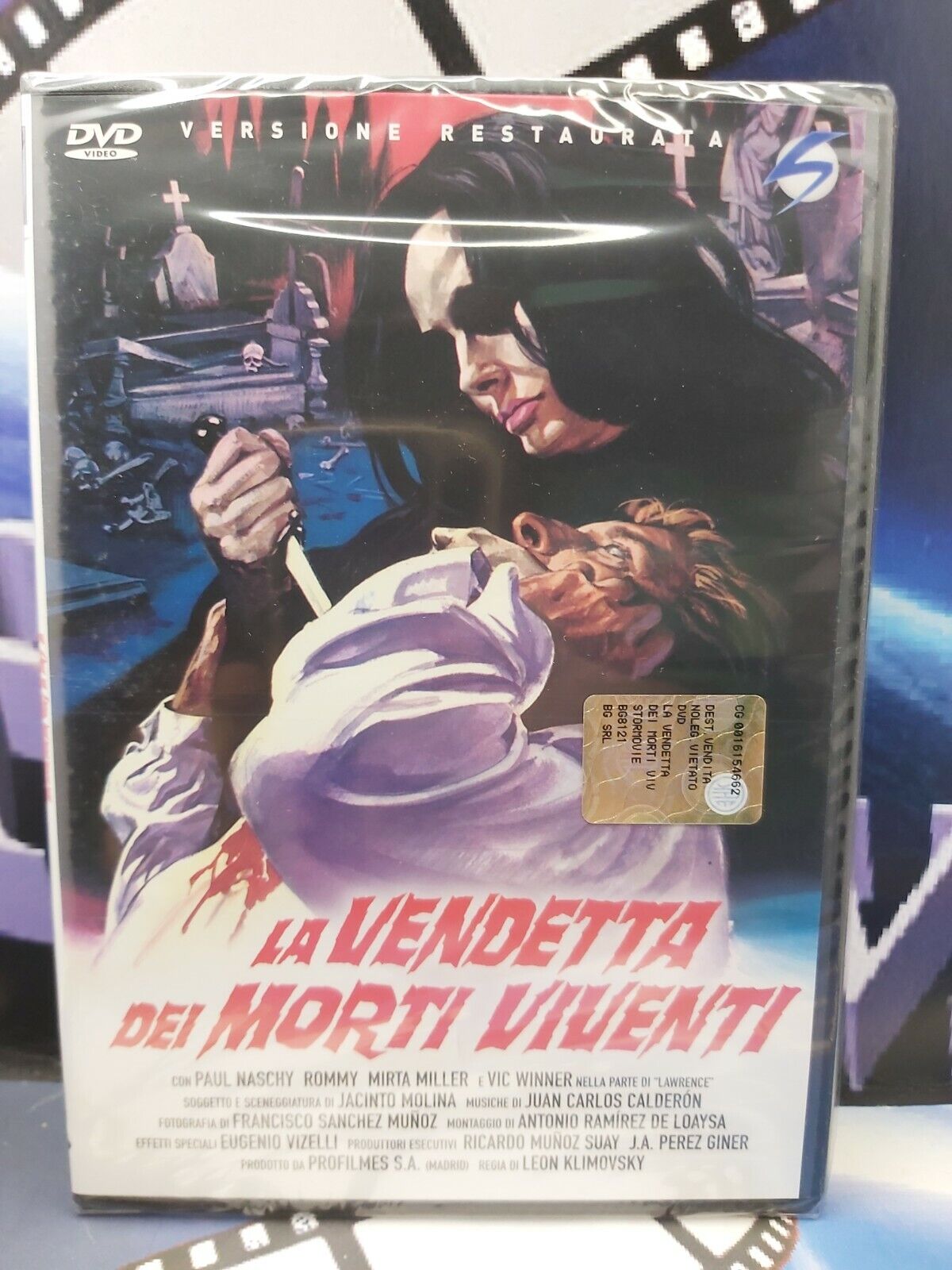 LA VENDETTA DEI MORTI VIVENTI  1974   DVD HORROR