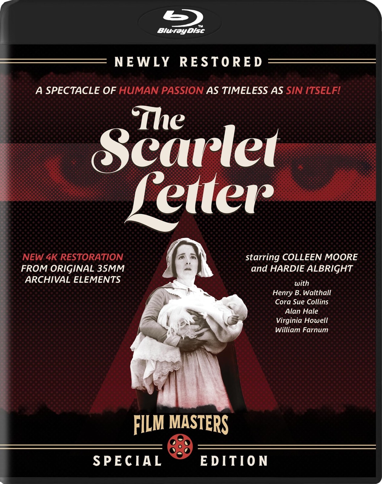 The Scarlet Letter (1934) (Blu-ray) Colleen Moore Hardie Albright Alan Hale